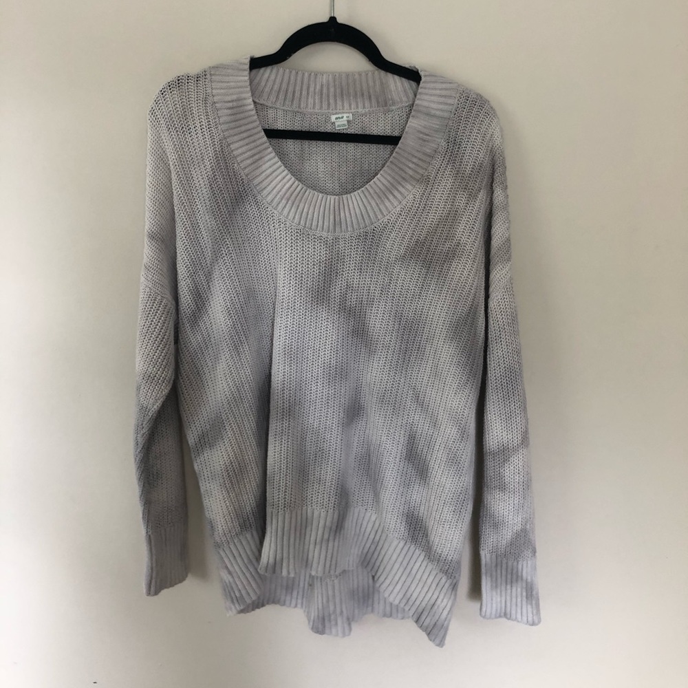 Aerie Open Knit Oversized Tie Dye Sweater
